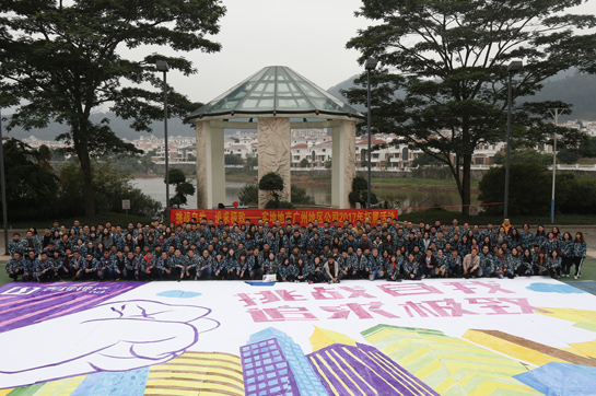 实地地产团队巨画拓展训练活动如期举行